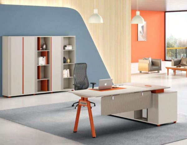 Modern Executive Office Desk Furniture Set