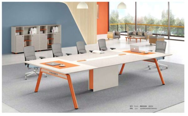 Modern Conference Table with Stylish Accents