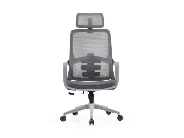 Executive Back Leather Office Chair with Adjustable Features